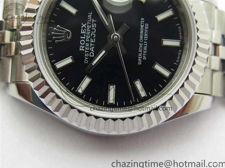 MiroTime 0301 HighPerformance Datejust 28mm 279174 SS BP Maker Best Edition Black Dial on SS Jubilee Bracelet ETA 2598